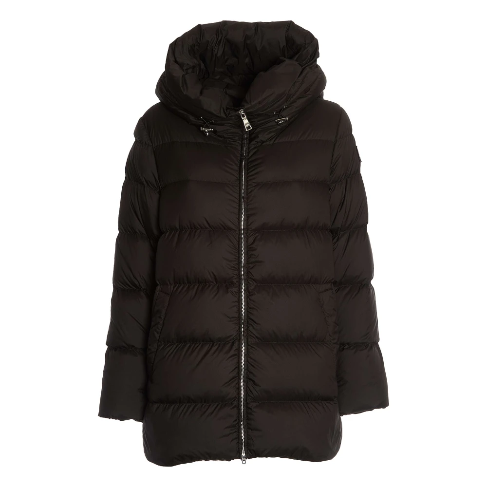 Add Stijlvolle Down Coat voor Vrouwen Black Dames
