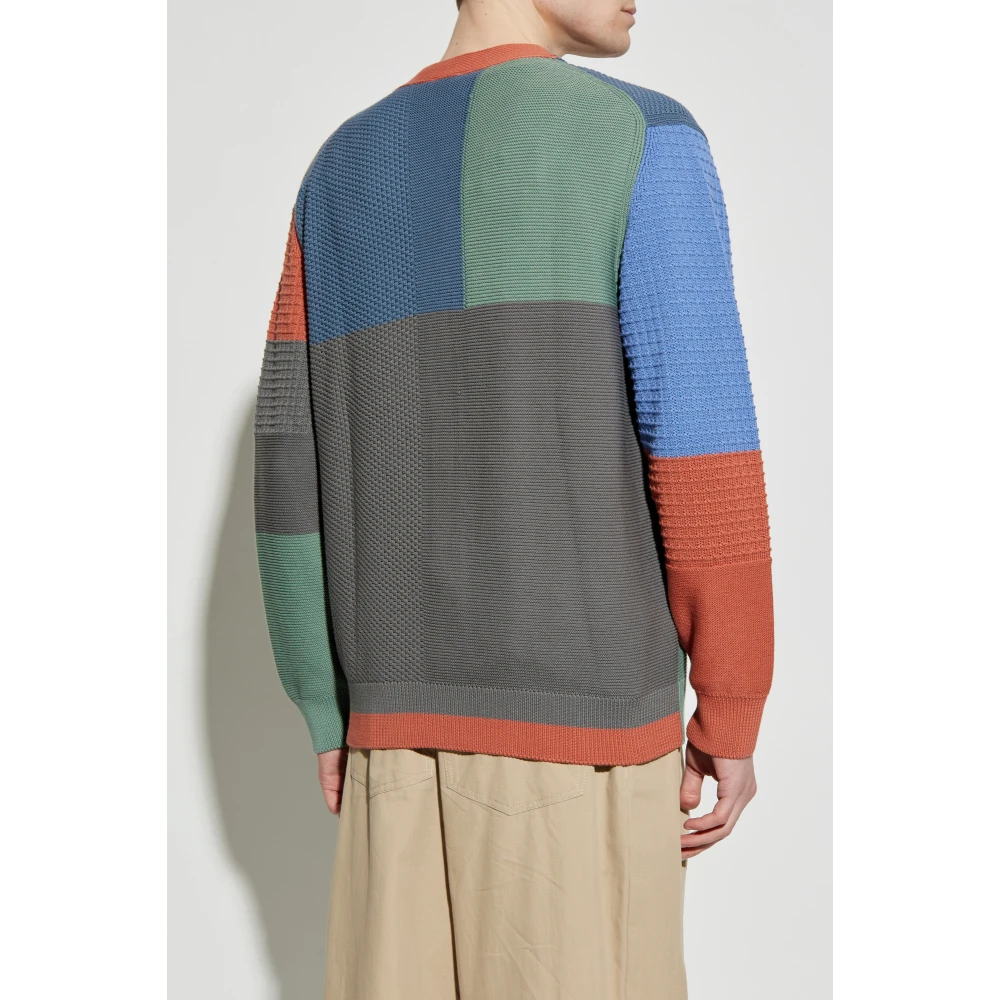 PS By Paul Smith Cardigan met logopatch Multicolor Heren