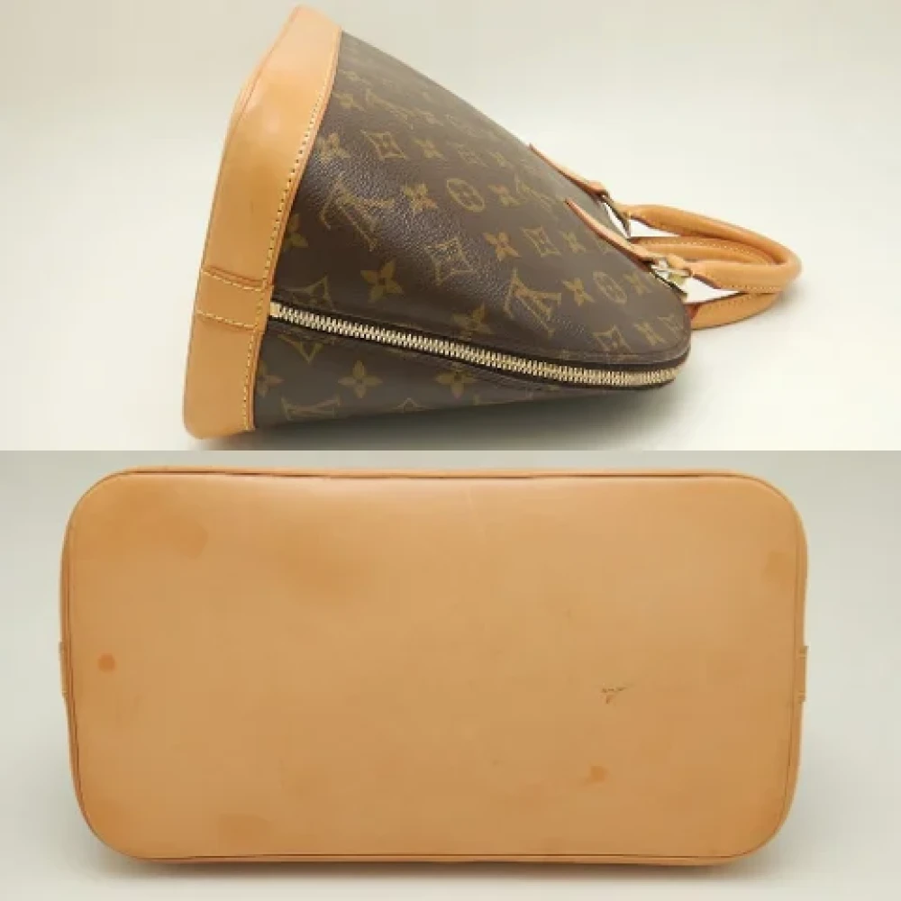 Louis Vuitton Vintage Pre-owned Fabric handbags Brown Dames