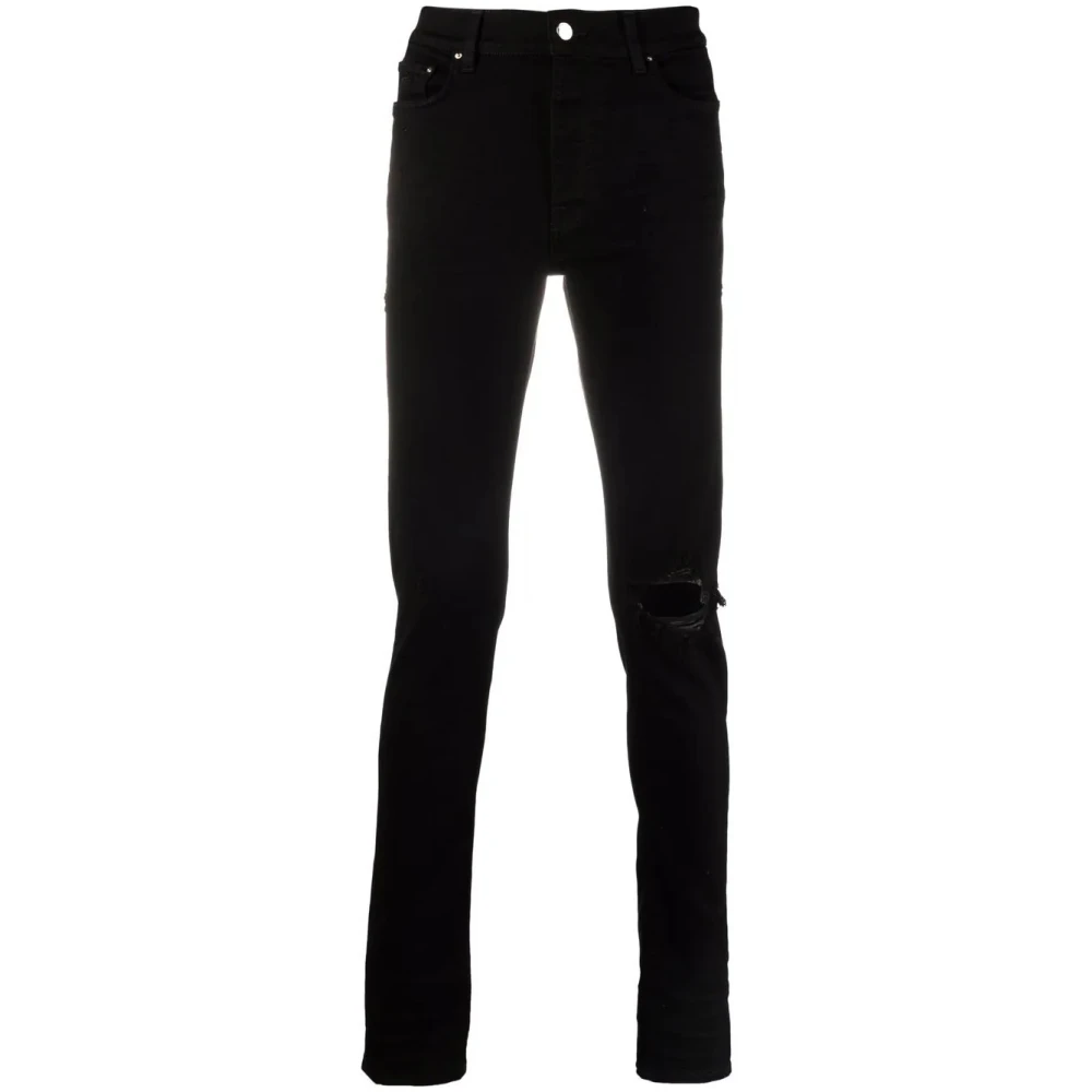 Amiri Zwarte Distressed Skinny Jeans Black Heren