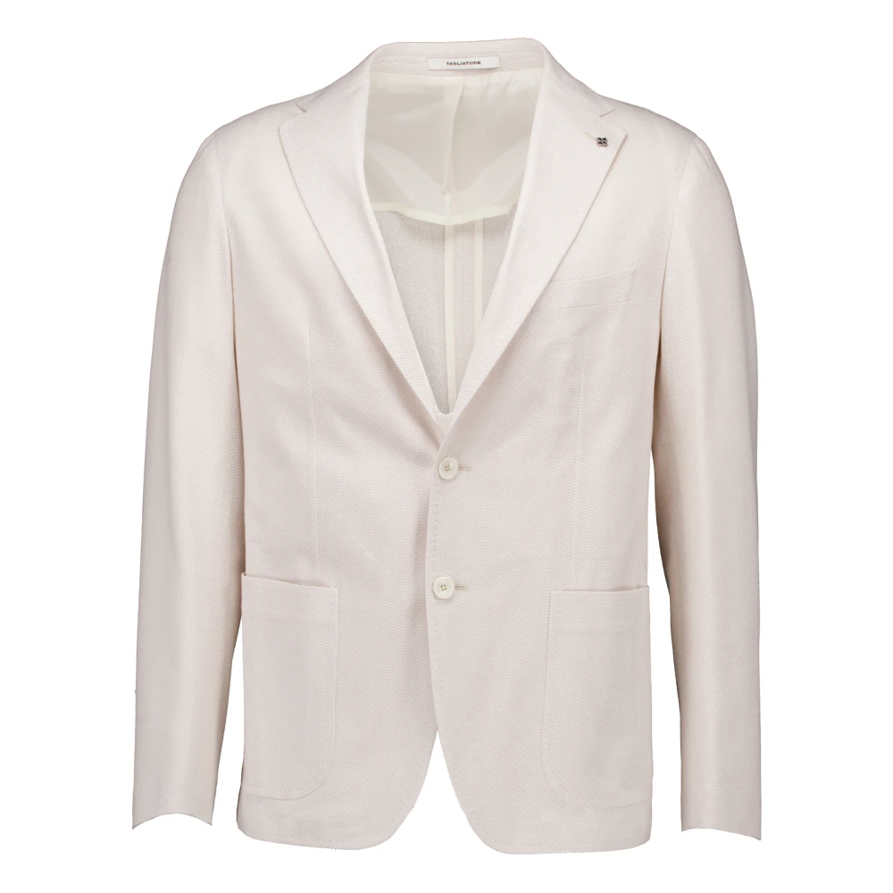 Tagliatore Men's Beige Blazers, Xl, Blazer