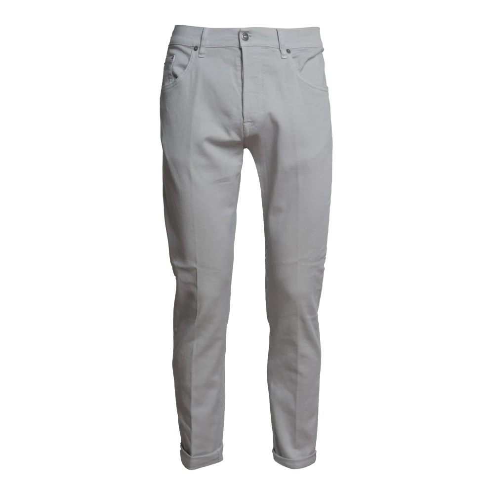 Dondup Men's White Icon Jeans - Slim Fit Jeans - W35 - Jeans