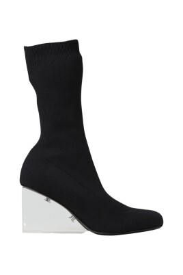 black-knit-wedge-ankle-boots