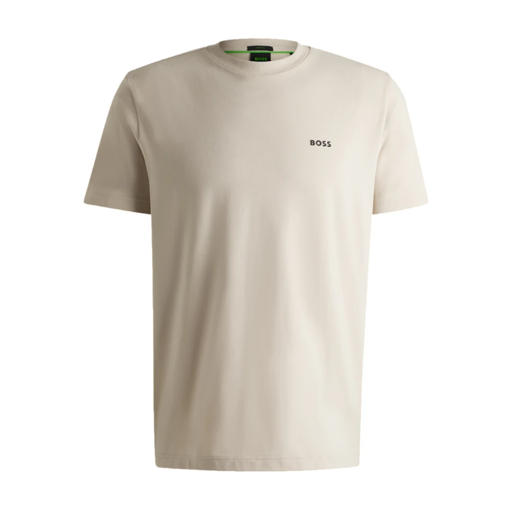 Boss - Tops > T-Shirts - Beige - Boss - Modalova
