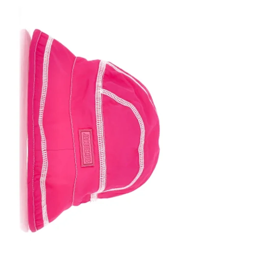 Jacquemus Pre-owned Nylon hats Pink Dames