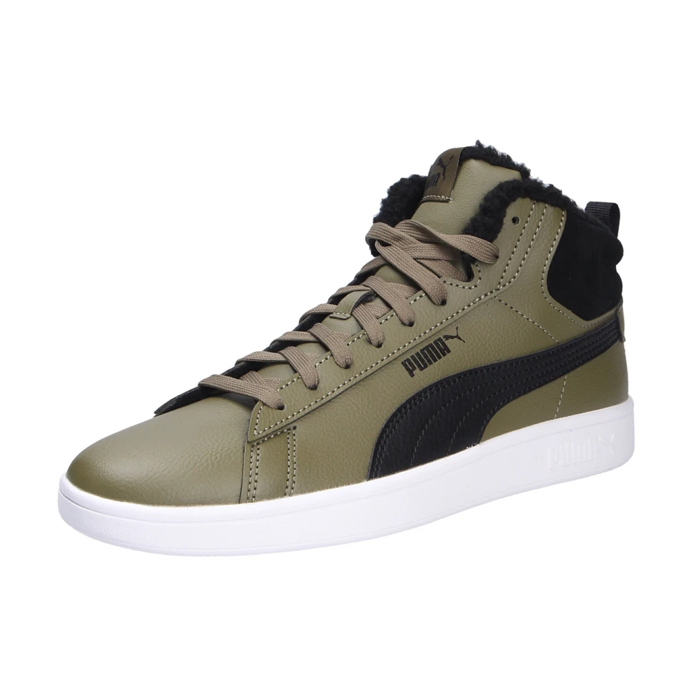 Puma Sportieve Winter Sneaker voor Heren Heren Schoenen Groen