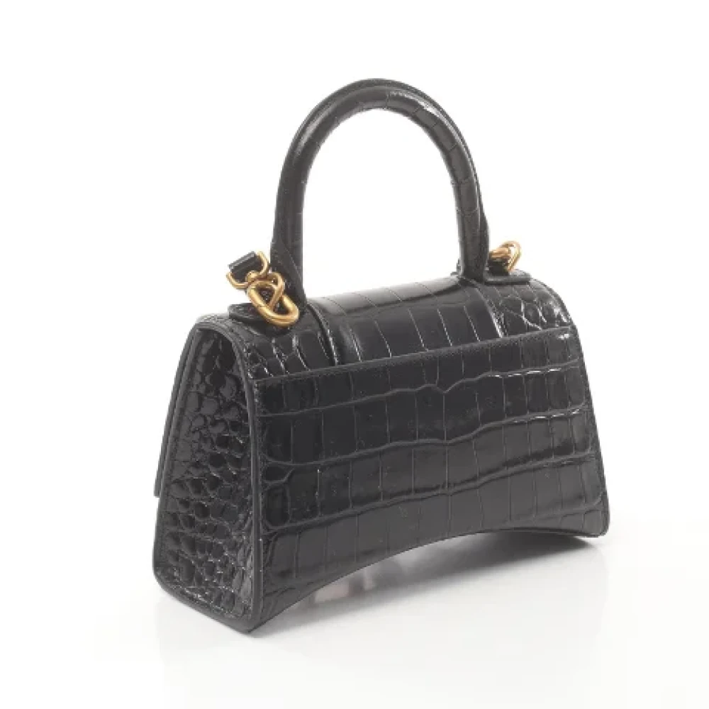 Balenciaga Vintage Pre-owned Leather balenciaga-bags Black Dames