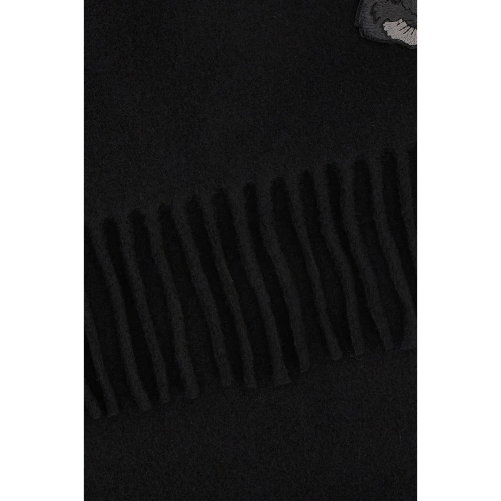 Maison Kitsuné Sjaals & Shawls Collectie Black Dames