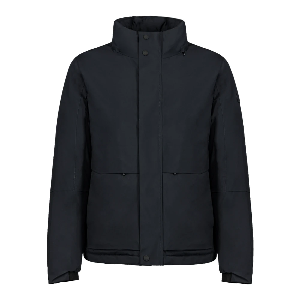 People of Shibuya Technische Geïsoleerde Jas met Ghost Hood Black Heren