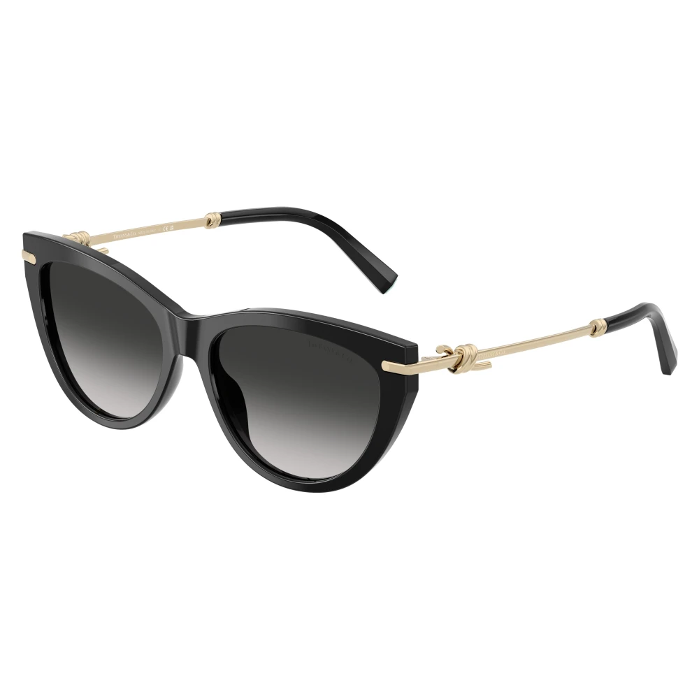 Tiffany Women's Black Sunglasses, 55 Mm, Cat Eye Sunglasses