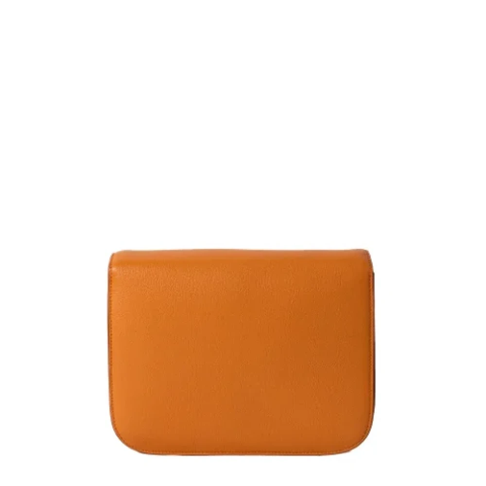 Celine Vintage Pre-owned Leather celine-bags Orange Dames