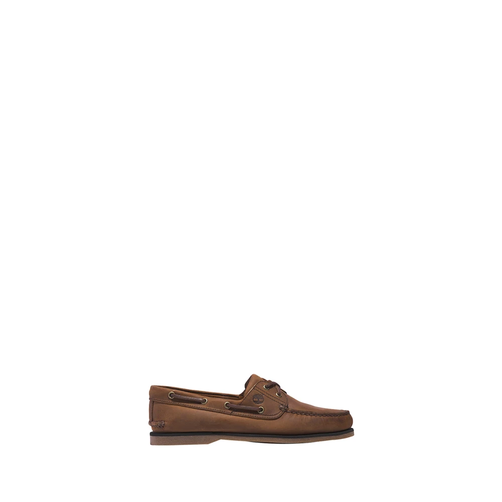 Timberland , Boat Shoes, Male, Brown, 8 Uk, Brown Boat Shoes Classic Style
