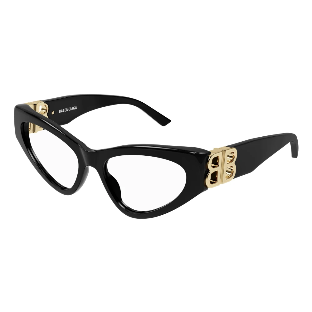 Balenciaga Women's Black Glasses, 54 Mm, Luxury Glam Eyeglasses Collection