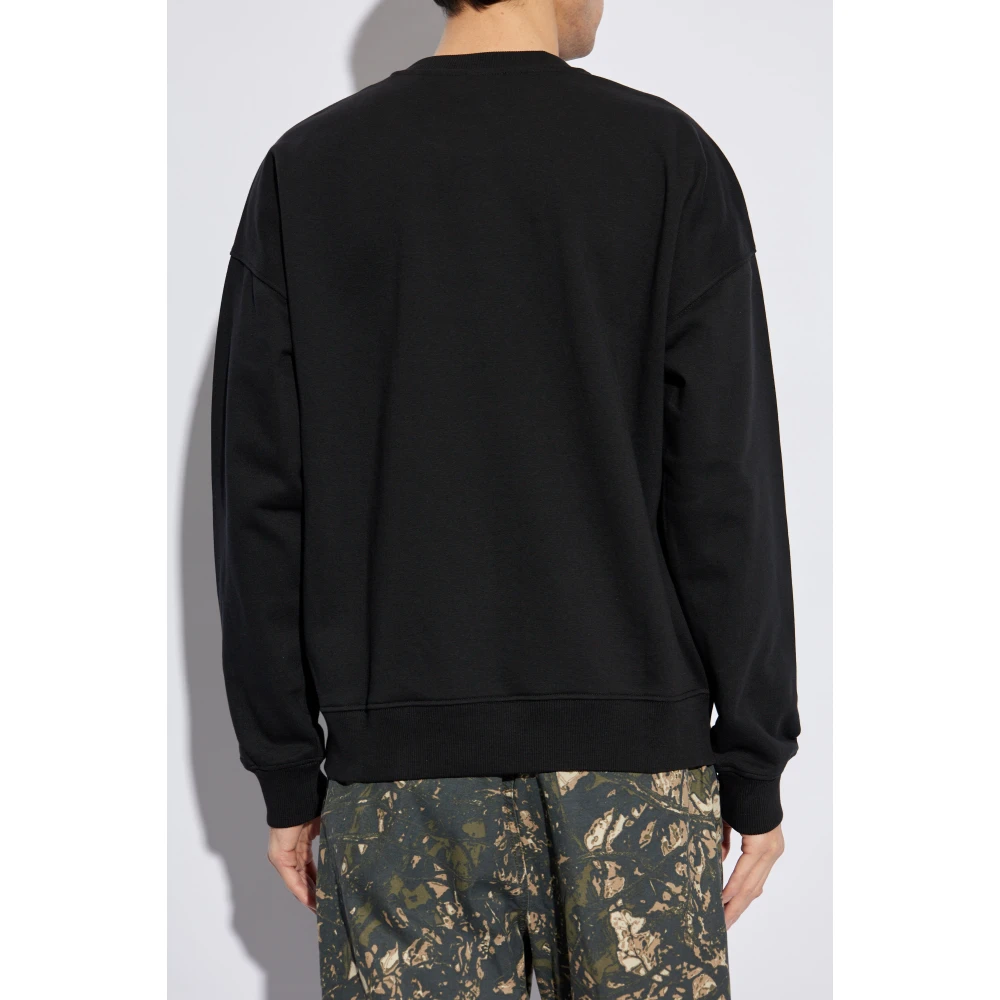 Diesel Sweatshirt S-Rob-R2 Black Heren