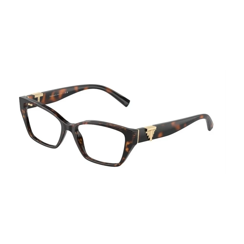 Tiffany Unisex Brown Glasses,, Stylish Tf2247 Eyeglasses In Carey Medium