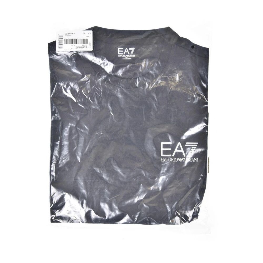 Emporio Armani EA7 Casual Sweatshirt voor Mannen Black Heren