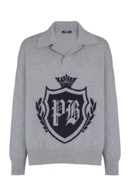 College Emblem polotröja i ekokashmir