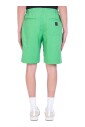 shorts-en-coton-vert-taille-elastique