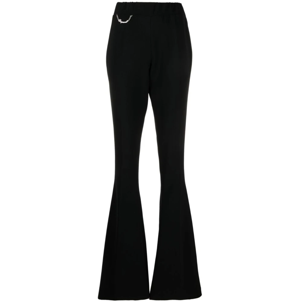 Dsquared2 Women's Black Wide Trousers