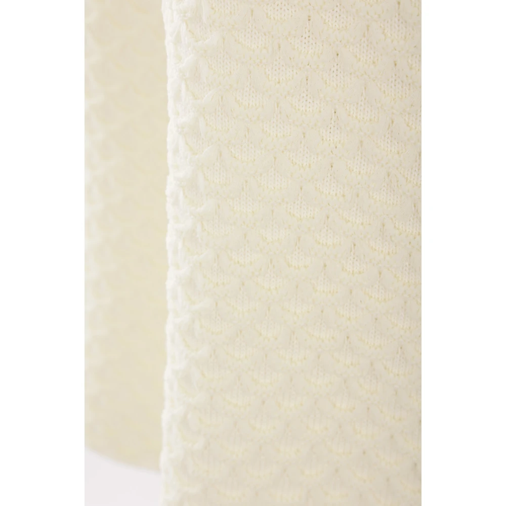 Casablanca Witte textuur katoenen shorts White Heren