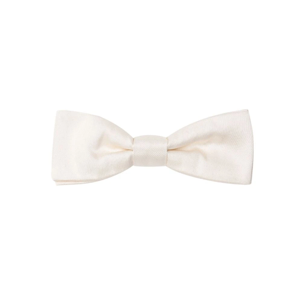 Dolce & Gabbana Mannelijk Wit Accessoires Heren, One Size, Zijden Vlinderdas