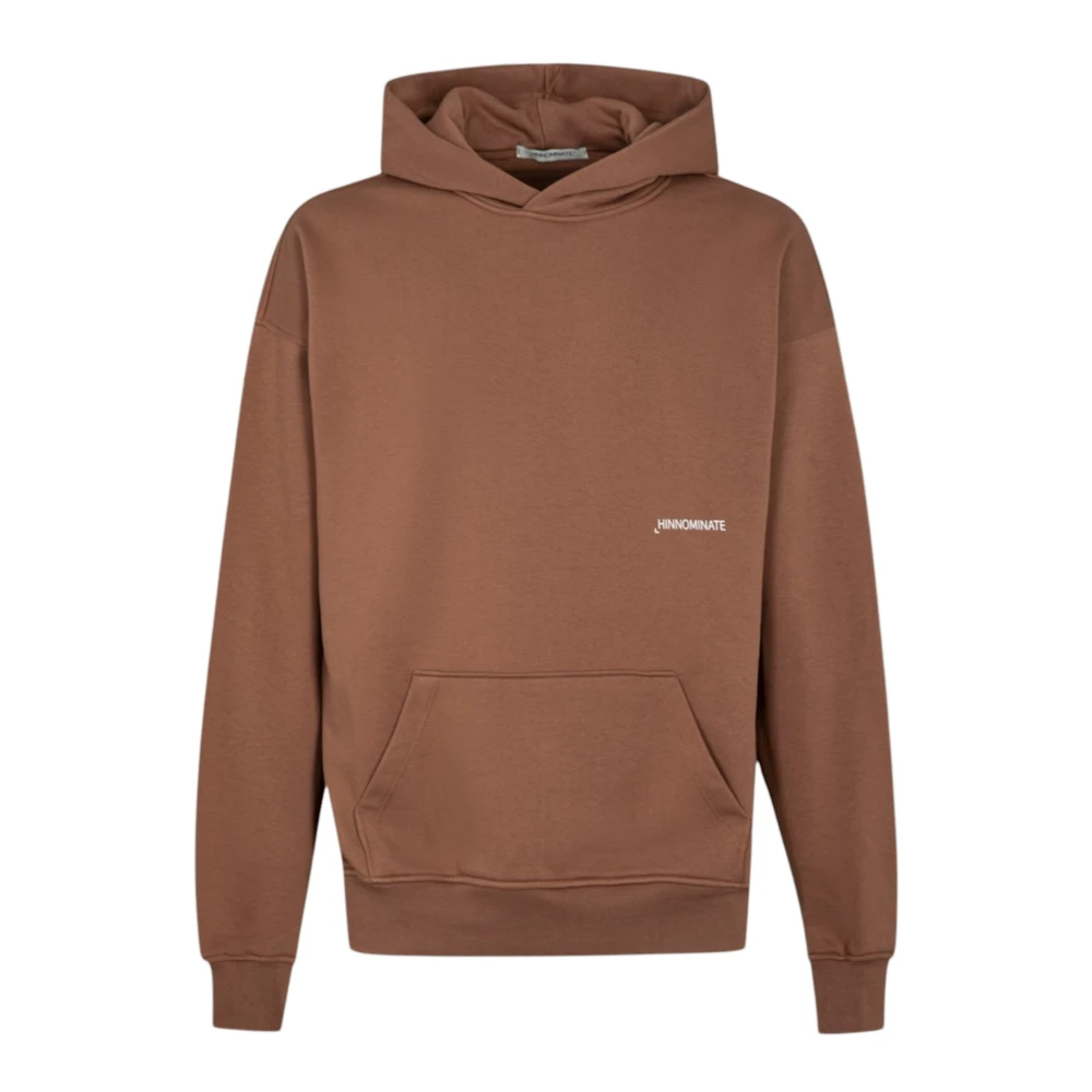 Hinnominate Men's Brown Felpa Con Cappuccio - Hoodies - Xs - Sweatshirts & Hoodies