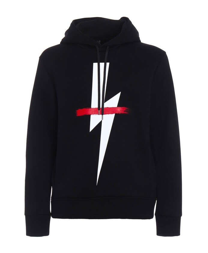 sweat-a-capuche-logo-imprime-eclair