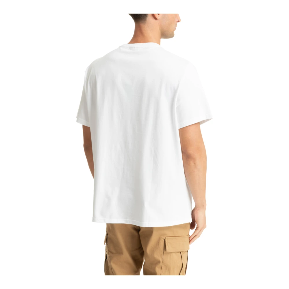 Michael Kors Effen Logo T-shirt White Heren