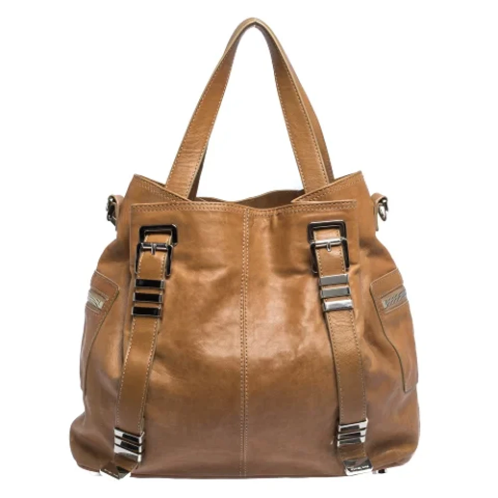 Michael Kors Pre-owned Leather totes Beige Dames