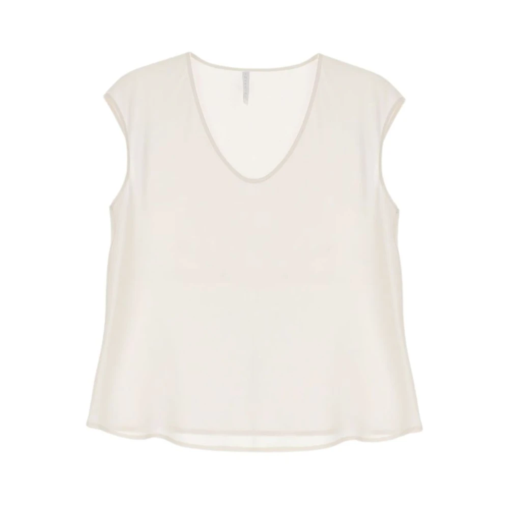 Imperial Mouwloze Top White Dames