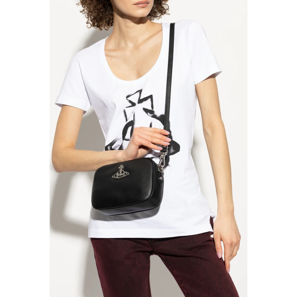 Vivienne Westwood Schoudertas Anna Camera Black Dames