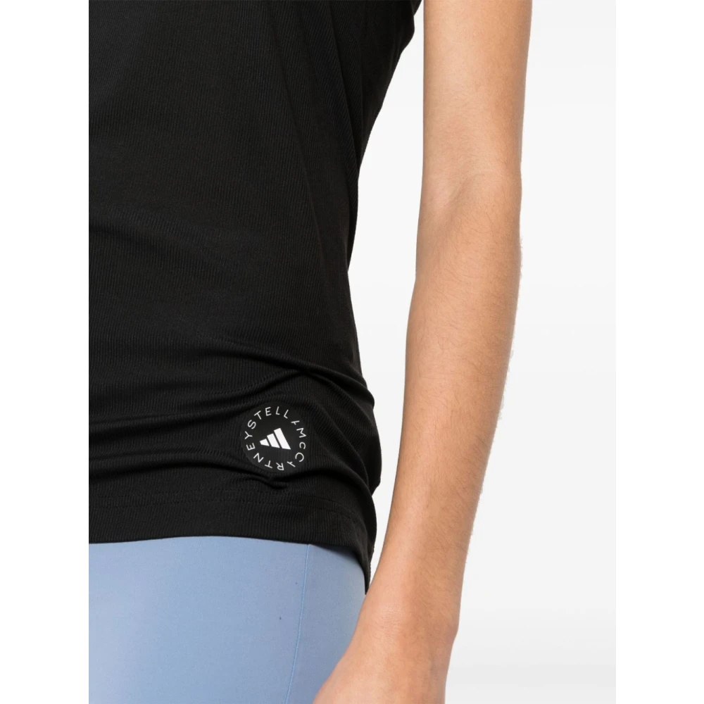 adidas by stella mccartney aSMC Rib Tank Black Dames