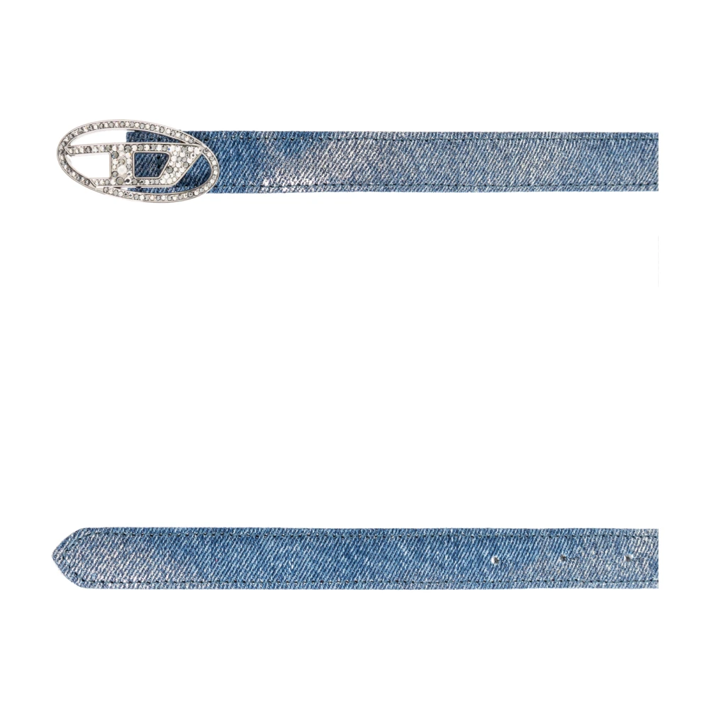 Diesel Riem B-1Dr Strass Blue Dames