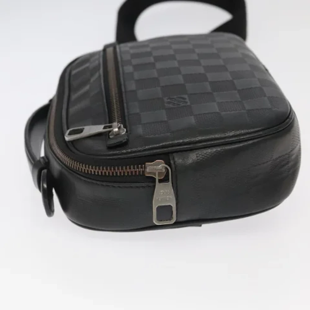 Louis Vuitton Vintage Pre-owned Leather louis-vuitton-bags Black Dames