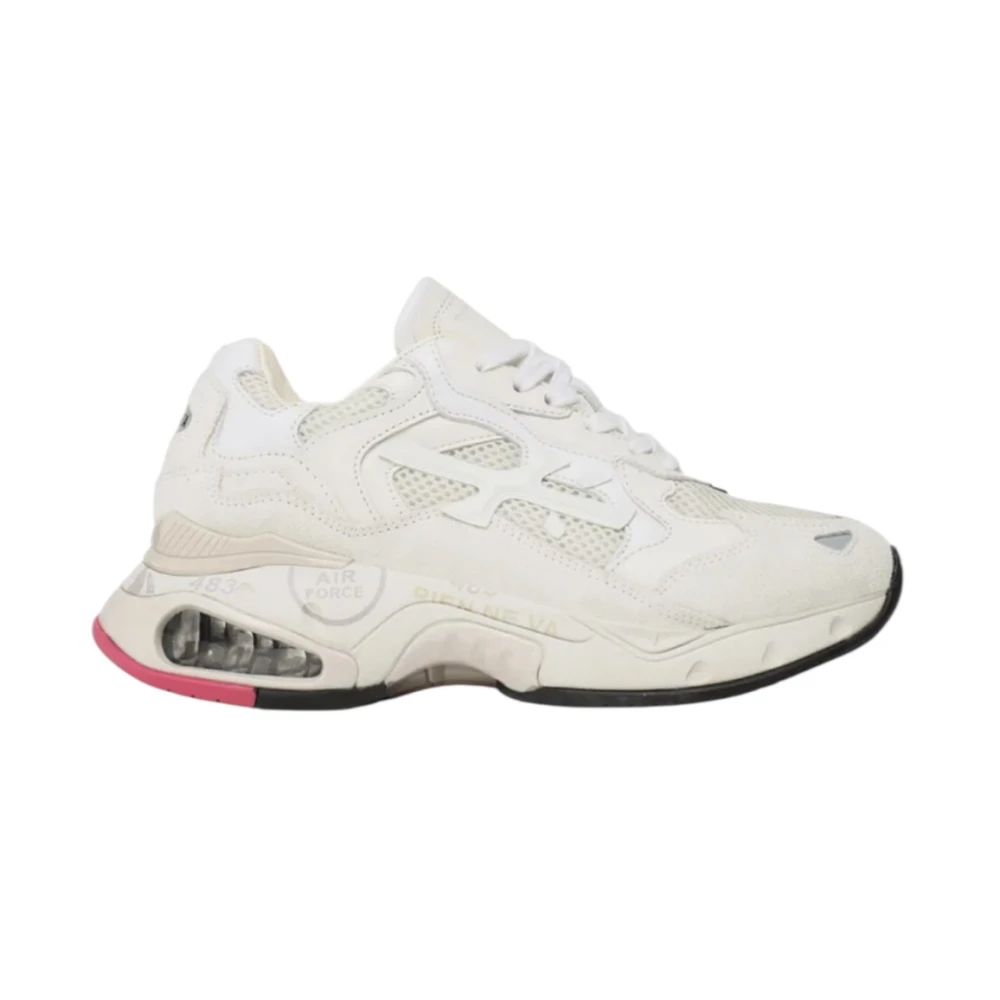 Premiata Low Top Sneakers Dames Schoenen Wit