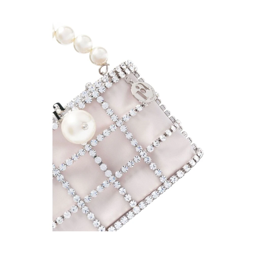 Rosantica Kristalversierde Top Handtas Gray Dames
