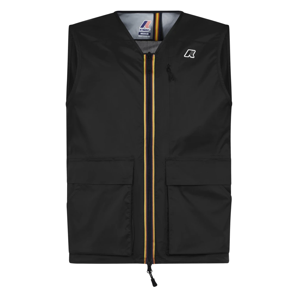 K-Way - Jackets > Vests - Black - K-Way - Modalova