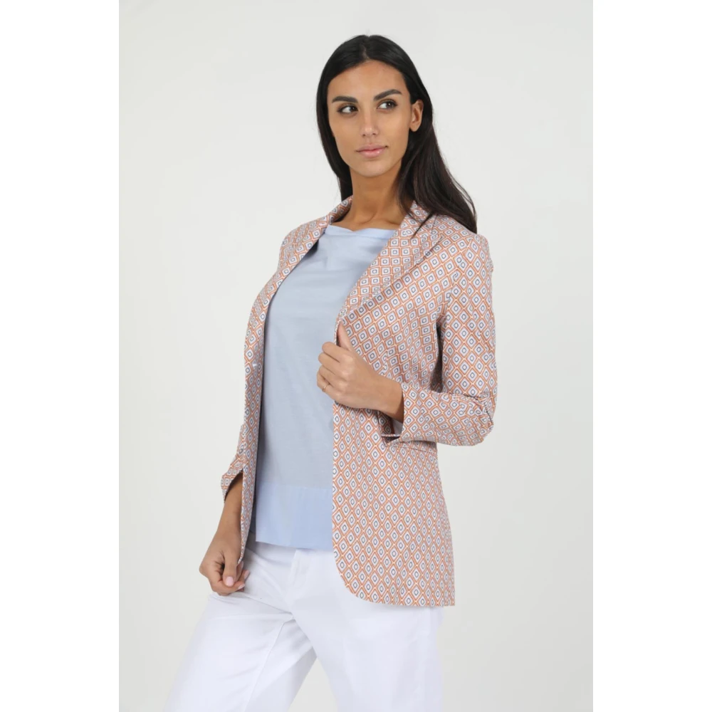 Circolo 1901 Stijlvolle Jas Pink Dames