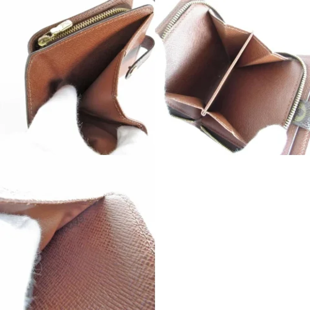 Louis Vuitton Vintage Pre-owned Canvas wallets Brown Dames