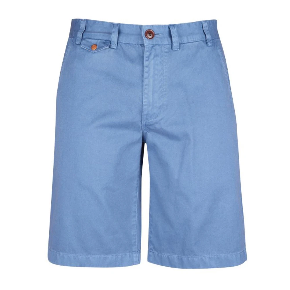 Barbour Moderne Twill Shorts Blue Heren