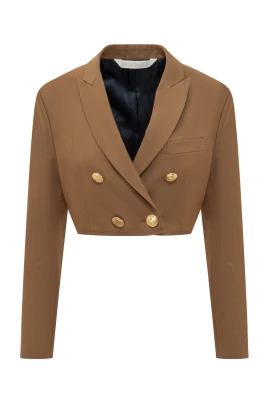 Mud Cotton Blend Blazer