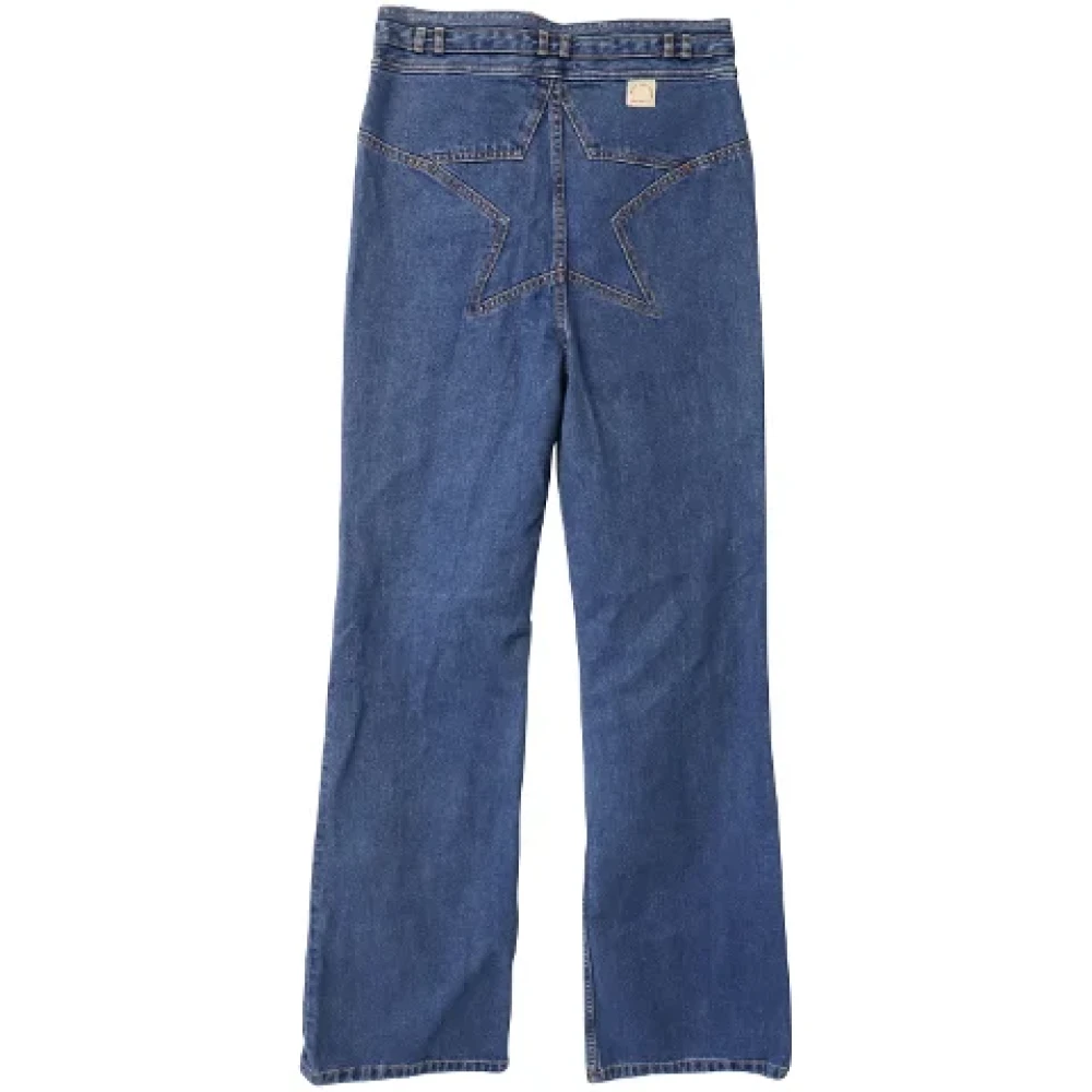 Marc Jacobs Pre-owned Cotton jeans Blue Dames