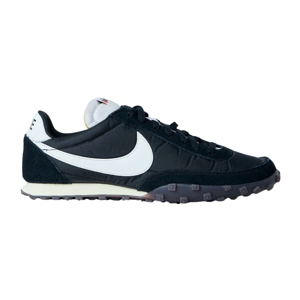 Nike Black Waffle Racer Trainers - Male - Trainers - 8 1/2 Uk - Sport