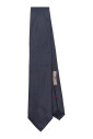 cravate-bleue-jacquard-pointue