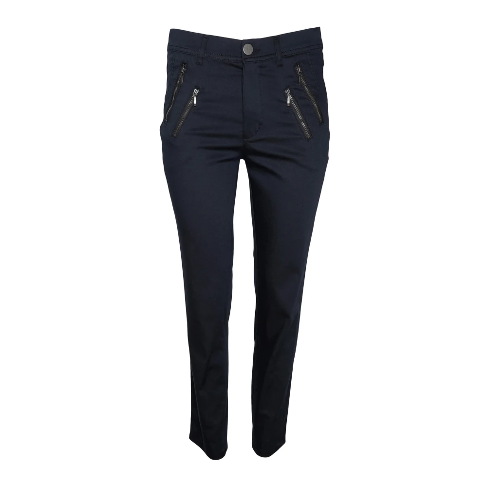 2-Biz Slim Fit Broek Blue Dames
