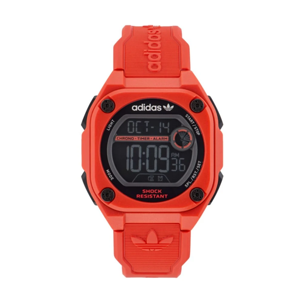 Adidas Men's Red City Tech Two Watch