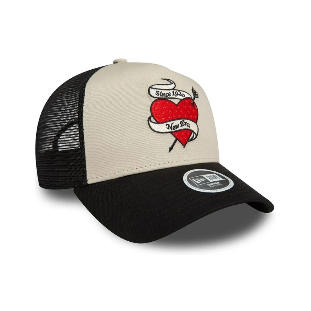 new era Zwarte Strass Truckerpet Multicolor Heren
