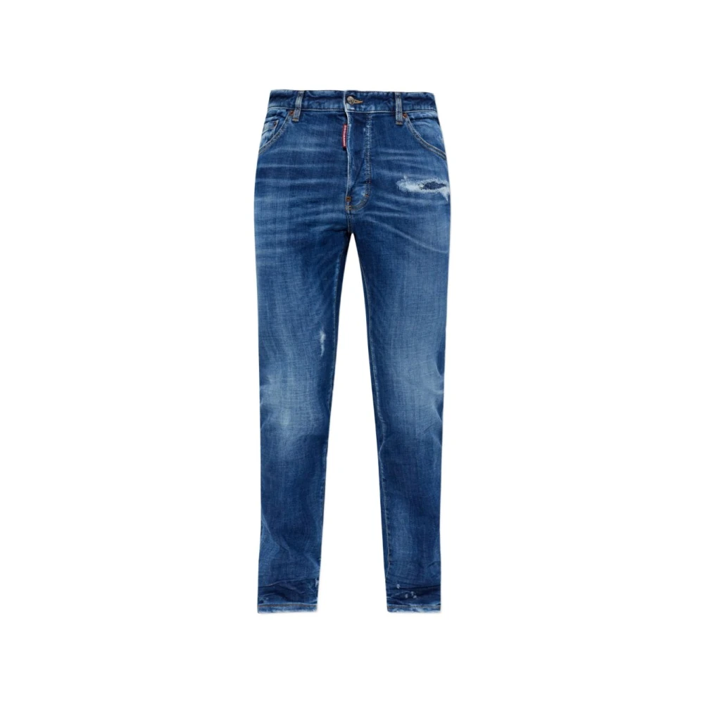 Dsquared2 Blue Slim Fit Jeans, Male, S, Teddy Jeans