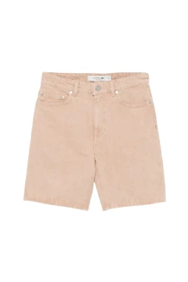 Beige Bermuda Denim Shorts