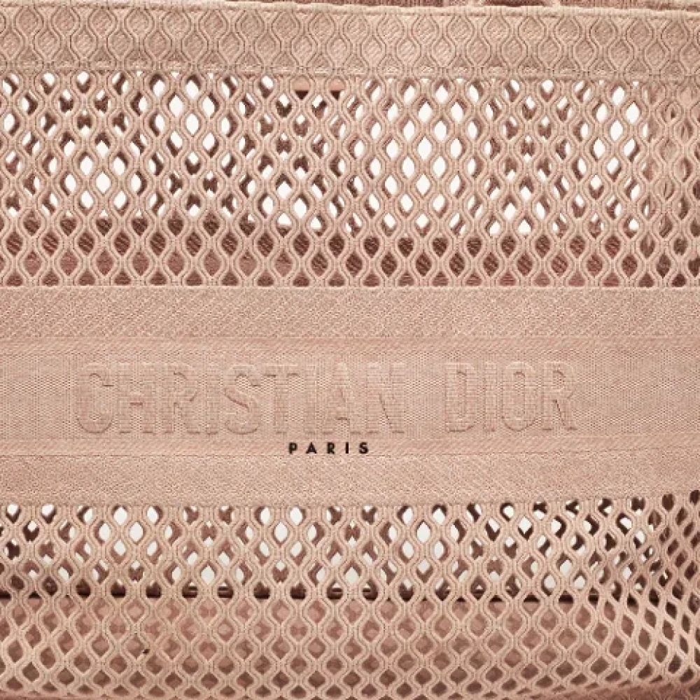 Dior Vintage Pre-owned Canvas totes Pink Dames